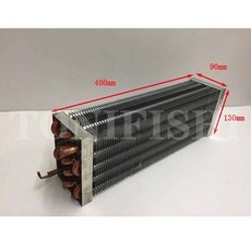 냉동고 냉장고 디스플레이 캐비닛 냉장 상업용 핀 증발기 콘덴서 라디에이터 순수 구리 파이프, 1. A, 1개