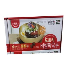 코스트코 일월풍면 도토리 비빔막국수 297.5G X 8 / 도토리함유 저온숙성면, 8개