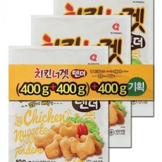 마니커 치킨너겟 400g x 3봉, 3개