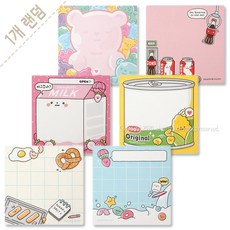 떡메 디자인문구 메모지 1개 떡매 메모장 떡메모지, 상.세.참.조, 상.세.참.조