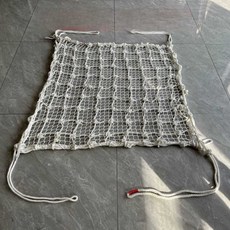 하역망 그물망 안전 로프 운반 크레인 그물, 1m x 1m (500kg), 1개