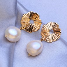 롱담수진주귀걸이