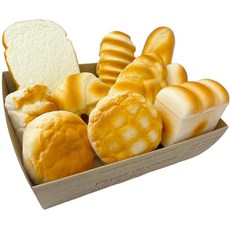 SHOP SHIMATARO 점보스퀴즈 큰 빵세트 버라이어티 10개 세트 뽀송허니 인테리어 빅스퀴즈 스퀴즈