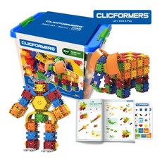 [클릭포머스] 베이직 세트 300PCS / 조립블록 블럭, 상품 선택:01.클릭포머스-베이직세트 300PCS