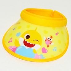 아기상어 썬캡 핑크퐁 유아 아동 하트 햇빛가리개 모자 선캡 핀캡