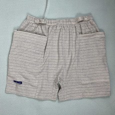 휴대가능 요루 장루반바지 바지 장애인 소변백 휴대용 주머니 소변줄 포켓, 린넨 면 스트라이프 팬티 남녀 공용, 린넨 면 스트라이프 팬티 남녀 공용, 1개