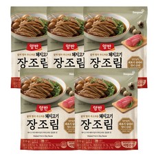 동원 양반 돼지고기 장조림 110g 5개, 110ml