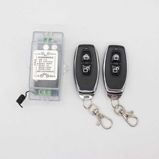 DC 무선리모컨 모터 전원 원격 제어 스위치 컨트롤러, 검정색 리모컨 스위치 8-72V 리모컨1개01, 1개