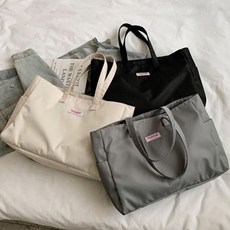 여자 숄더백 심플한 스퀘어백 데일리백 쇼퍼백 3색