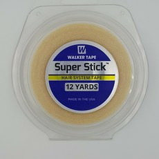 WALKER TAPE 가발테이프, E-4 슈퍼스틱  롤11M(폭1.9cm), 1개 - walkertape