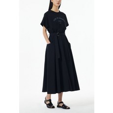 지컷 [롯데백화점]레터링 벨티드 배색 원피스 7254237110YDP