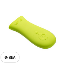 롯지 실리콘 내열홀더 그린, 8개