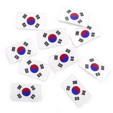 ATB01 태극기 아크릴 브로치 뱃지