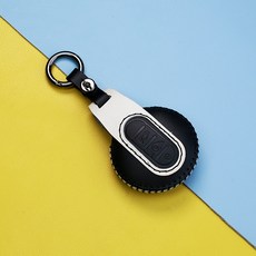 해외발송 (미니쿠퍼 악세사리)미니 자동차 키 케이스 보호 커버 장식 쉘 수정 버클 BMW 미니 C 전용-18088, 03. 검정