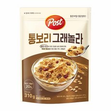 포스트 그래놀라 통보리 310g, 3개