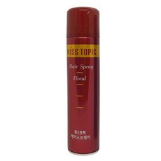 협력업체 미스토픽 헤어스프레이 플로랄 300ml 헤어스타일링 (헤어왁스/머리스타일링/머리왁스/스프레이형왁스/헤어무스/머리무스/머리고정 추천), 1개