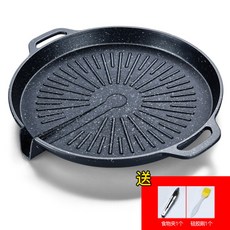 PUMS 전기구이 인덕션 불판 무연 멀티그릴, M.원형 초점방지 증정(집게+실리콘 브러쉬)