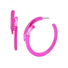 Betsey Johnson 베시 존슨 펜슬 후프 귀걸이 9922235