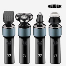 헤몬 3중날 전기 면도기 생활방수 건식습식 면도EQ-231K, 스카이블루
