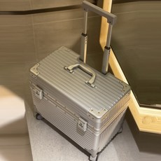 카메라 가방 소형 사진 초경량 케이스 플립 커버 배터리 상자, 23인치, 실버