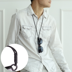[베이모드] 낙하산줄 1.2.3 안경목걸이 안경줄 걸이 보관함 거치대 스트랩 케이스 패션