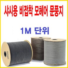 [시즌할인]샤시용 모헤어 1M 문풍지 바람막이 베란다 방충망 하이샤시, 1개
