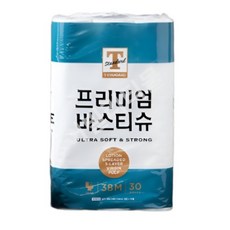 티스탠다드 프리미엄 바스티슈 화장실용 화장지 3겹 30롤