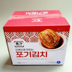코스트코 종가집 포기김치 3kg 아이스박스포장, 1개