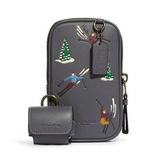 coach multifunction phone pack with ski slopes print CE659 미국직배송 코치 핸드폰 크로스백