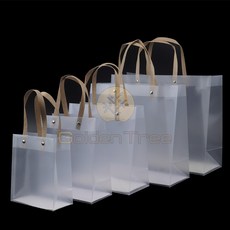 골든트리 손잡이 PP 반투명 쇼핑백 10매입 선물백 포장백 선물포장 선물봉투
