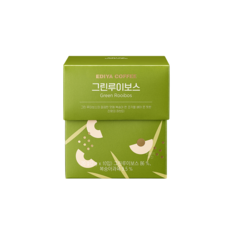 이디야 블렌딩 티백 TEA 1box 10개입 루이보스 얼그레이 캐모마일 페퍼민트 히비스커스, 그린루이보스, 1개, 2g