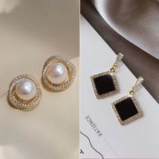 귀걸이재료마름모