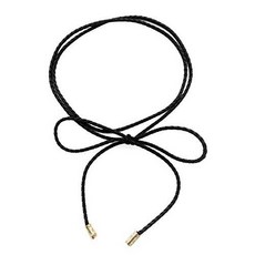 Women PU Leather Knitted Waist Belt/Rope/Chain in Solid Colors/233184