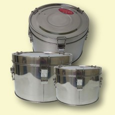 명보산업 국산 업소용 이중국통 밥통 보온 10L, 40L