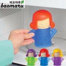 앵그리마마 전제렌지 클리너 청소, 퍼플머리, 1개