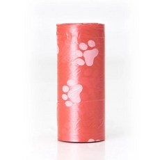 반려견 배설물 봉투 야외 청소 쓰레기 롤 리필 반려동물 봉지롤, A.1 rolls 15 bags, 1개