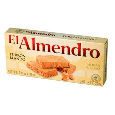 엘 알멘드로 -Turron Blando 200g 6팩, 6개