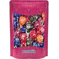Fruidles Tootsie 자이언트 팝 롤리팝 빨판 다양한 맛 코셔 인증 유제품 개별 포장 (8팩), 8개