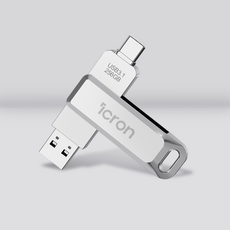 ICRON 대용량 USB 메모리 C타입 OTG 핸드폰 유에스비, 256GB