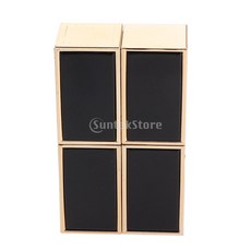 FWT 2pcs 리필 가능 빈 튜브 DIY 립스틱 립밤 튜브 화장품 용기, 7 x 2cm, 성숙한 블랙, 설명 된대로 + 설명 된대로