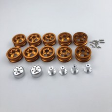 장난 꾸러기 드래곤 트럭 가스 육군 Kaural JJRC 모델 자동차 업그레이드 수정 금속 휠 리어 더블 타이어, 본문참고