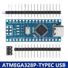 미니/타입-C/마이크로 USB 나노 3.0 아두이노 CH340 USB 드라이버 16Mhz ATMEGA328P용 부트로더 호환 나노 컨트롤러 포함, 5) TYPE-C USB