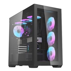 [darkFlash] DLX4000 GLASS (블랙) (미들타워)