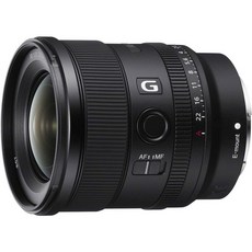 소니 광각 단초점 렌즈 풀 사이즈 FE 20mm F1.8 G G 렌즈 디지털 일안 카메라 α[E 마운트]용 순정 렌즈 SEL20F18G