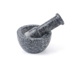 흑진주 돌절구 빗금절구 대형, 1개