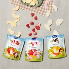 아이얌 동결건조 순과일칩세트 (순딸기3개+순배3개+순사과3개), 웨하스세트(초유2+바나나2+DHA2+칼슘2)