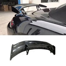 포르쉐 카이맨 981 986 987 718 GT4 16-19 카본 리어 스포일러 GT 윙 카본 파이버, FRP Unpainted