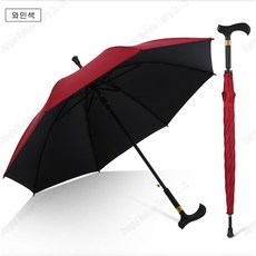 Vkkn 우산지팡이 지팡이우산 신사우산지팡이 지팡이양산 지팡이겸용우산 우산지팡이여성 지팡이우산 우산지팡이여성 여성용지팡이우산 패션지팡이남성, 버건디