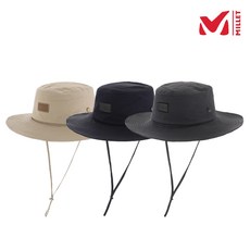 밀레 MILLET 3칼라 남성 남자 간절기부터 여름까지 사용 가능한 2WAY 멀티 햇 모자, 00L, CHARCOAL(C4)