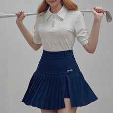 페이비즈 골프스커트 골프치마 여성골프웨어 플레어스커트 트임스커트 골프트임스커트 골프웨어 플레어스커트 플리츠스커트 a라인 트임스커트